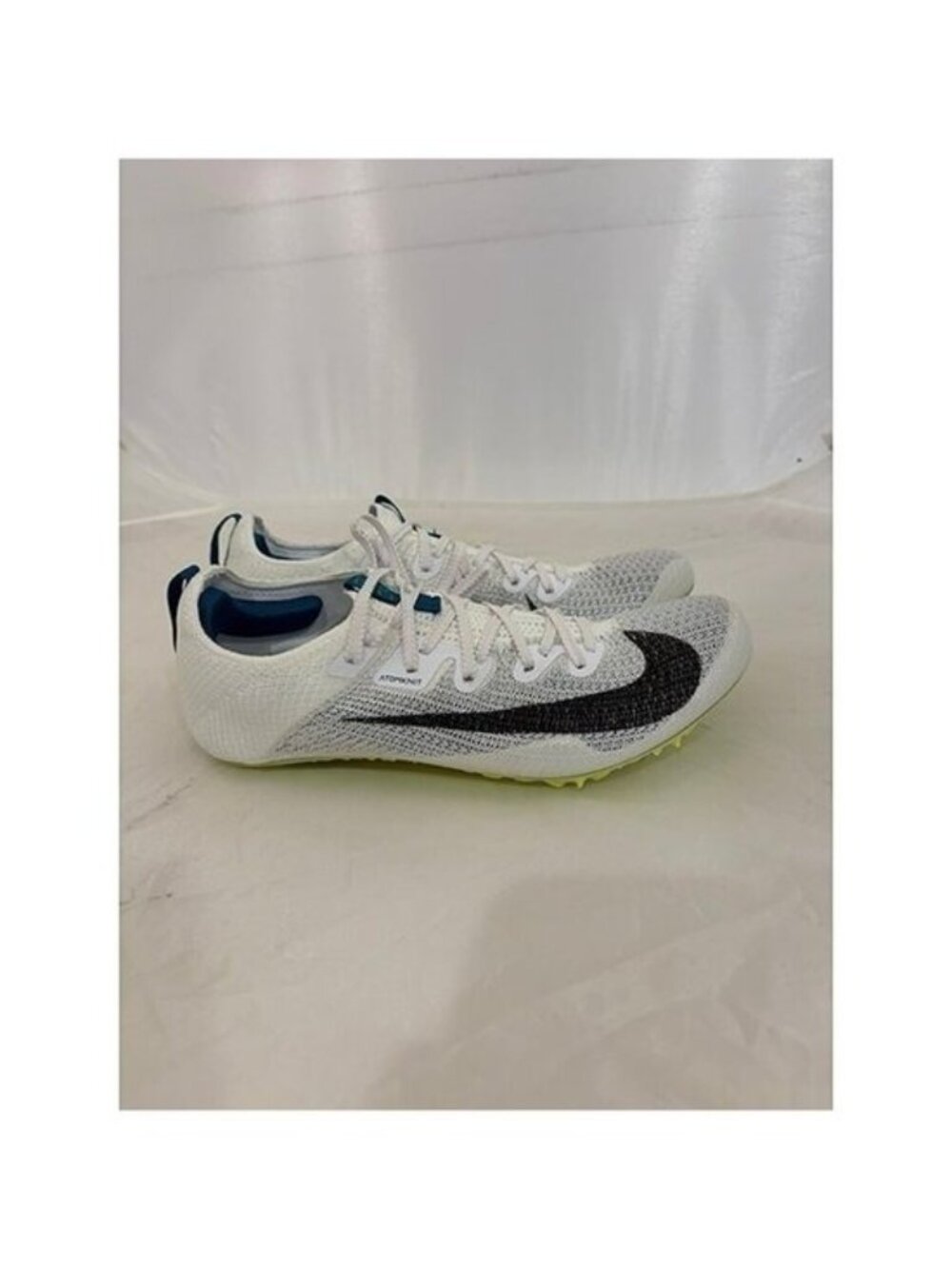 Nike zoom superfly elite 2 white bright track spikes womens sz 8.5 FZ9662 100